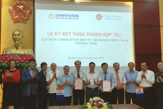 LienVietPostBank thỏa thuận hợp tác với Ủy ban Nhân dân tỉnh Bắc Ninh 