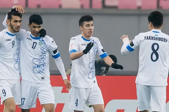 Đội tuyển Uzbekistan. Nguồn: thethaovanhoa.vn