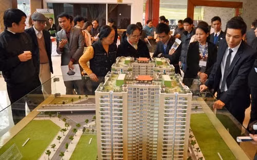 Giao dịch địa ốc tăng mạnh