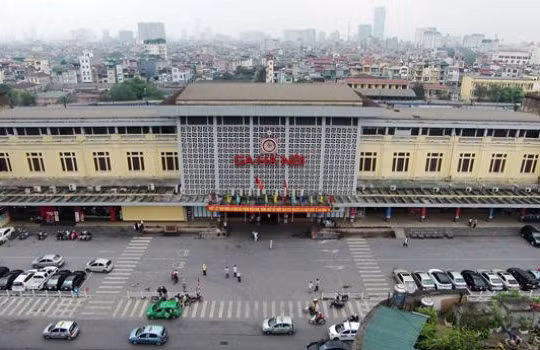 Ga Hà Nội. Ảnh: Báo Đầu tư