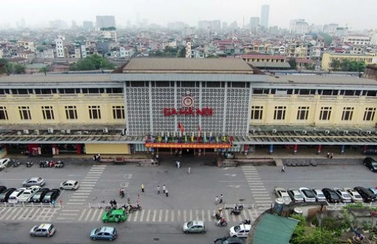 Ga Hà Nội. Ảnh: Báo Đầu tư