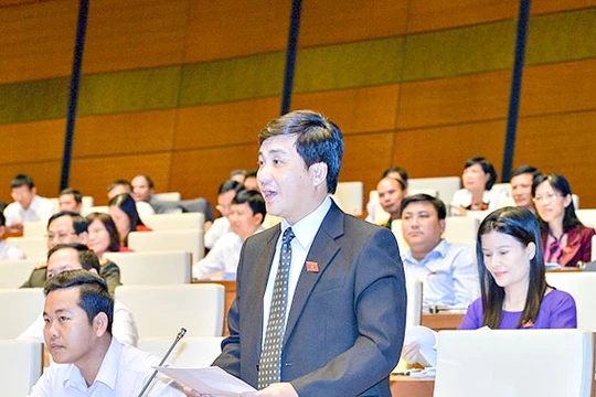 Đại biểu Dương Minh Tuấn, Phó Trưởng Đoàn Đại biểu Quốc hội tỉnh. Bà Rịa-Vũng Tàu. Nguồn: Báo Bà Rịa-Vũng Tàu