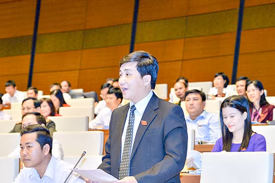 Đại biểu Dương Minh Tuấn, Phó Trưởng Đoàn Đại biểu Quốc hội tỉnh. Bà Rịa-Vũng Tàu. Nguồn: Báo Bà Rịa-Vũng Tàu