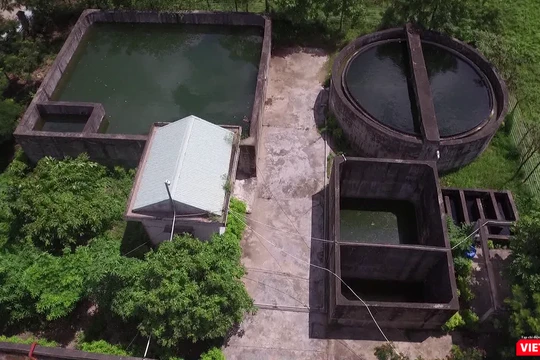 Hệ thống xử lý nước thải của một doanh nghiệp trong KCN Nam Cầu Kiền. Ảnh: VietTimes