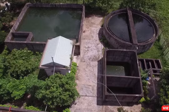 Hệ thống xử lý nước thải của một doanh nghiệp trong KCN Nam Cầu Kiền. Ảnh: VietTimes