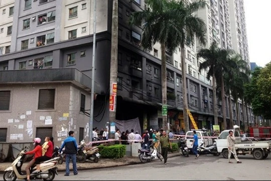 17/21 nhà cao tầng của đại gia Lê Thanh Thản không đảm bảo an toàn PCCC