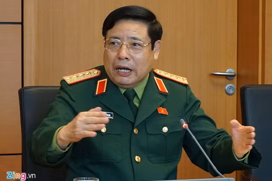 Bộ trưởng Quốc phòng Phùng Quang Thanh. Ảnh: Nguyễn Hưng.