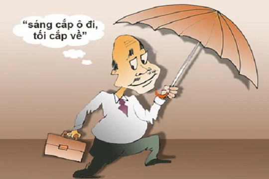 "Nấu nước pha trà, sáng cắp ô đi, chiều cắp ô về" là một vài trong nhiều điều công chúng chưa hài lòng với bộ máy công chức ! 