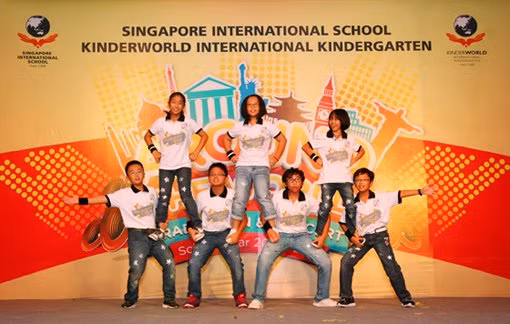 Học sinh trường quốc tế KinderWorld. Ảnh TL.