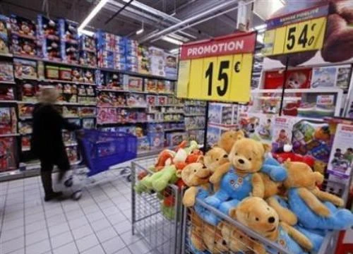 Một cửa hàng đồ chơi ở Pháp 