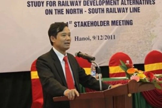 Trần Quốc Đông, nguyên Phó tổng giám đốc Tổng Cty Đường sắt Việt Nam.