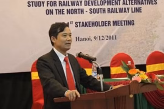 Trần Quốc Đông, nguyên Phó tổng giám đốc Tổng Cty Đường sắt Việt Nam.