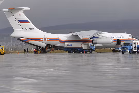 Máy bay IL-76 của Nga. Ảnh: Sputnik 