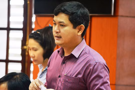 Giám đốc Sở KH-ĐT tỉnh Quảng Nam Lê Phước Hoài Bảo - Ảnh: LÊ TRUNG