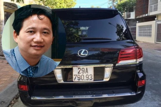 Ông Trịnh Xuân Thanh và chiếc Lexus tư nhân đã từng được cấp biển xanh