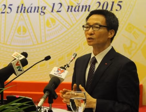 Phó Thủ tướng Vũ Đức Đam mong các địa phương rà soát lại các cơ sở đào tạo nghề. Ảnh: VIẾT LONG