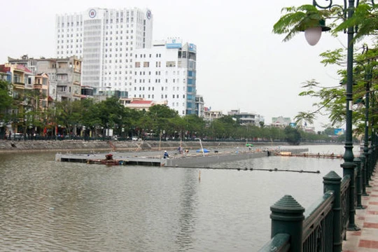 Dự án hệ thống trình diễn nhạc nước tại khu vực lòng hồ Tam Bạc trị giá 200 tỉ đồng - Ảnh tư liệu