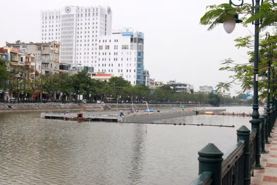 Dự án hệ thống trình diễn nhạc nước tại khu vực lòng hồ Tam Bạc trị giá 200 tỉ đồng - Ảnh tư liệu