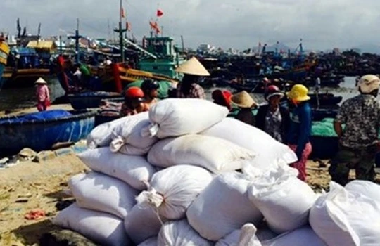 Số gạo "cướp" được trên tàu Hải Trường