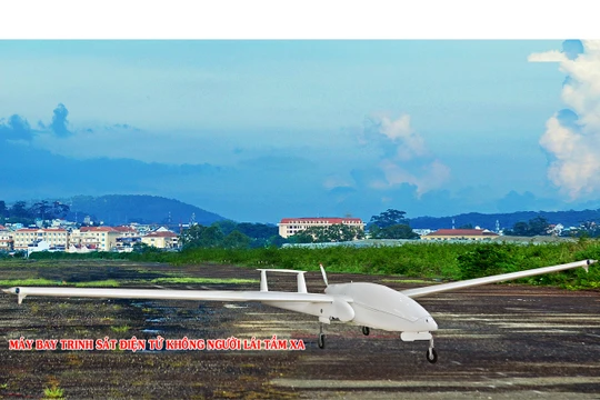 Việt Nam chế tạo thành công máy bay trinh sát điện tử không người lái tầm xa