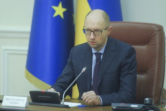Thủ tướng Ukraine Arseniy Yatsenyuk tỏ ra cứng rắn với Nga - Ảnh: Kiev Post