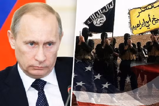 Nga đã chính thức buộc tội Mỹ hợp tác với IS (ảnh: Express)