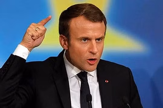 Tổng thống Pháp Emmanuel Macron. Ảnh: Reuters 