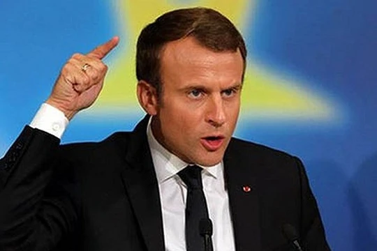 Tổng thống Pháp Emmanuel Macron. Ảnh: Reuters 
