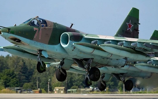 Cường kích Su-25 của Nga. Ảnh: fair.ru