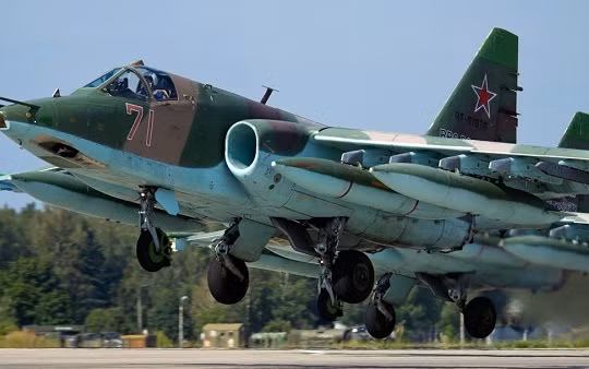 Cường kích Su-25 của Nga. Ảnh: fair.ru