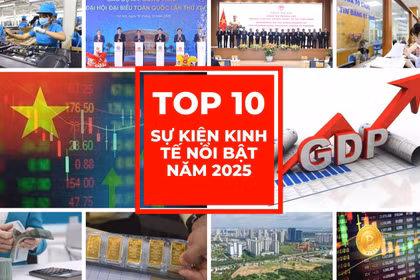 10 sự kiện kinh tế 2025 nổi bật: Tăng trưởng cao nhất khu vực, kinh tế tư nhân trỗi dậy