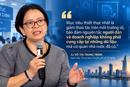 Dữ liệu được chuẩn hóa, kết nối và khai thác hiệu quả sẽ giúp TP.HCM cải thiện chất lượng giải quyết thủ tục hành chính cho người dân. Ảnh: Báo Điện tử Chính phủ.