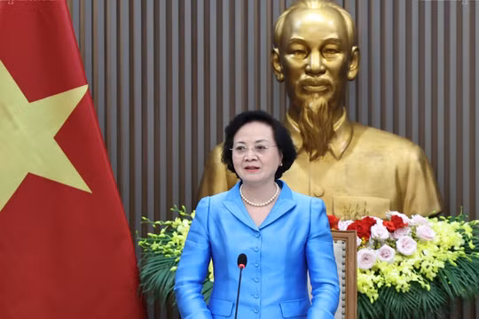 Phó thủ tướng Phạm Thị Thanh Trà chủ trì cuộc họp Ban Chỉ đạo. Ảnh: VGP.