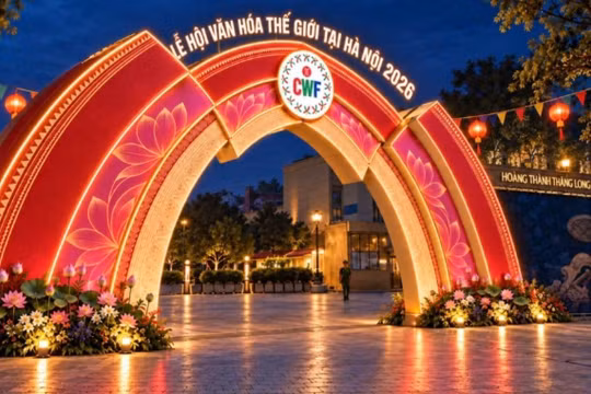 Phối cảnh cổng chào của lễ hội. Ảnh. BTC