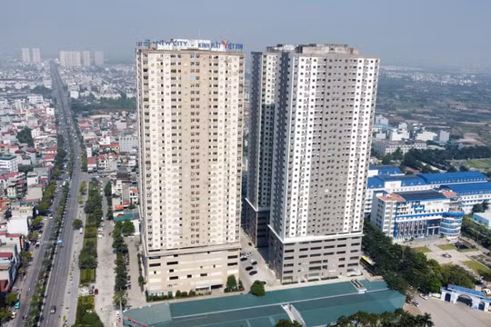 Toàn cảnh dự án New City, nơi gần 300 khách hàng được xác định đã nộp tiền chênh ngoài hợp đồng khi mua, thuê mua nhà ở xã hội.
