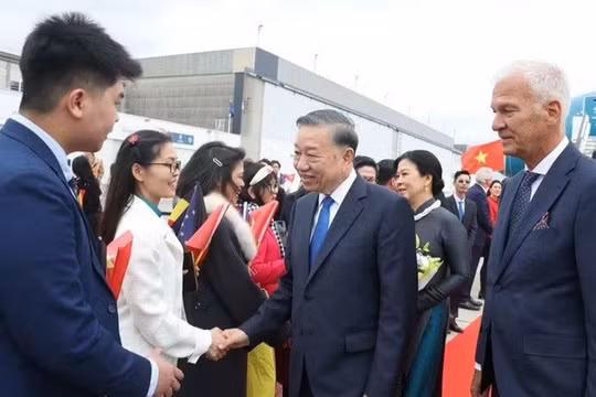 Tổng bí thư, Chủ tịch nước Tô Lâm bắt đầu thăm chính thức EU và Vương quốc Bỉ