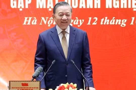 Tổng bí thư, Chủ tịch nước Tô Lâm gặp mặt các doanh nghiệp tiêu biểu