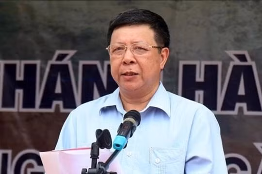 Nguyên Phó Chủ tịch UBND tỉnh Lào Cai Lê Ngọc Hưng. Ảnh: TTXVN. 