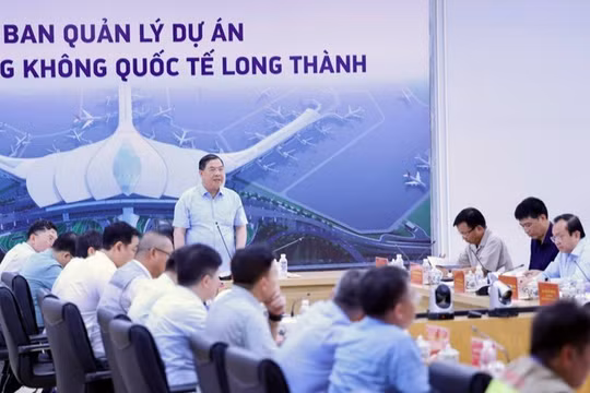 Phó Thủ tướng yêu cầu tổ chức thi công sân bay Long Thành 24/7