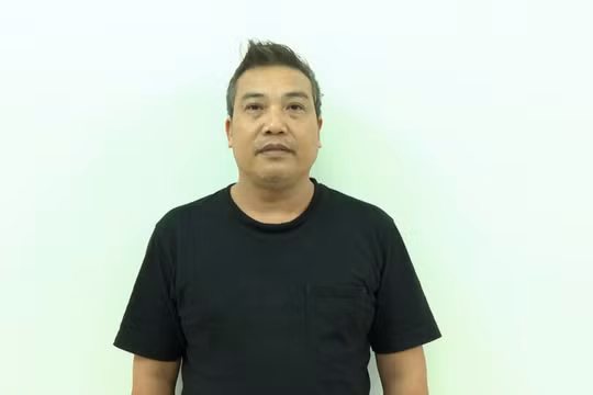 Đặng Ngọc Thảo tại cơ quan điều tra. Ảnh: Bộ Công an.