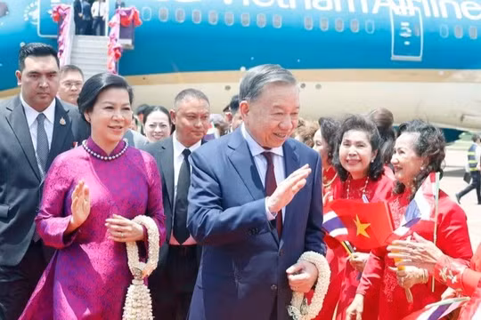 Tổng bí thư, Chủ tịch nước Tô Lâm thăm chính thức Thái Lan
