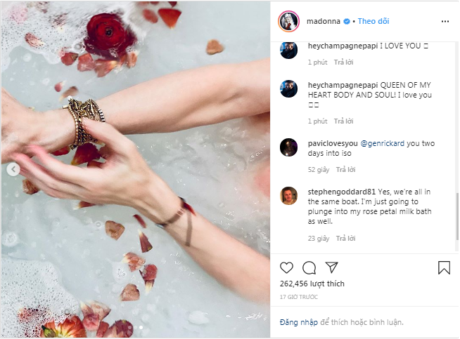 Bức ảnh và video được cô đăng tải trên trang instagram cá nhân.