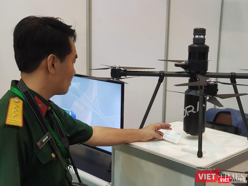 Mẫu drone do Vorasky (Hàn Quốc) sản xuất