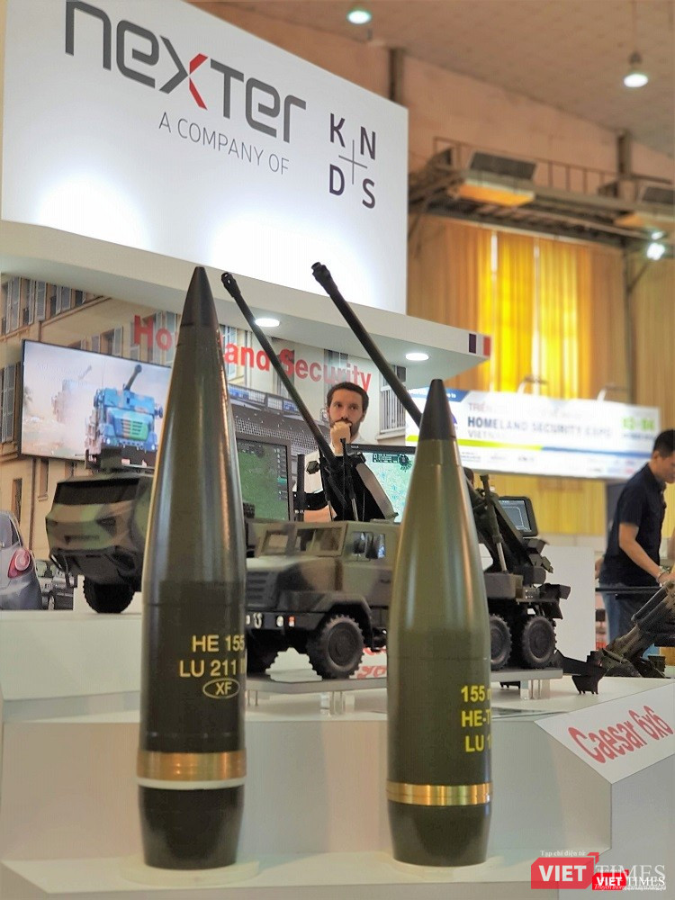 Đạn pháo cỡ 155mm của Nexter Group (Pháp)