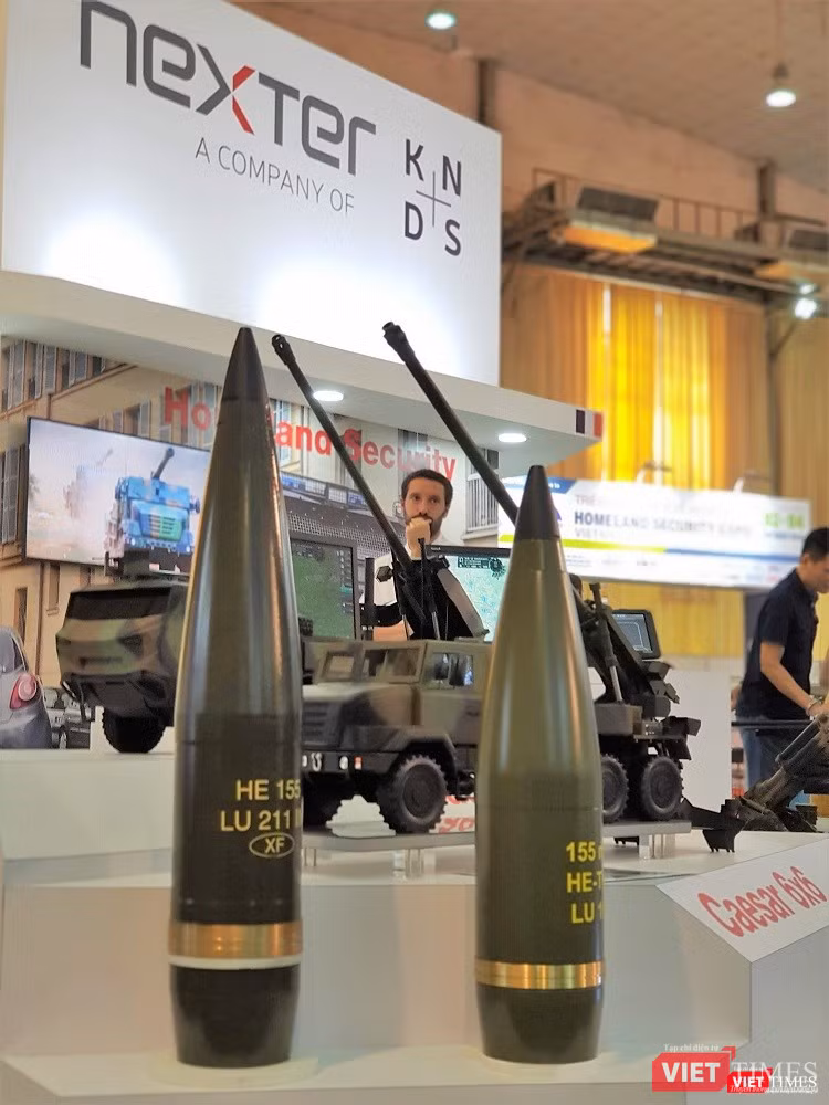 Đạn pháo cỡ 155mm của Nexter Group (Pháp) Đạn pháo cỡ 155mm của Nexter Group (Pháp)