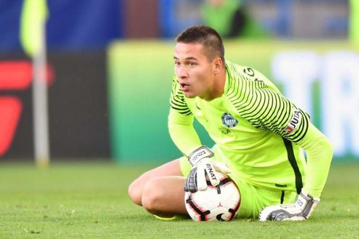 Thủ thành Filip Nguyễn hiện đang bắt chính cho CLB Slovan Liberec, CH Séc. Ảnh: Saostar Ảnh: saostar