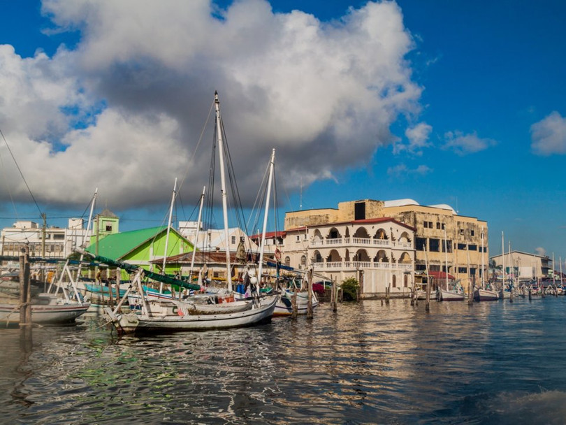 Thành phố Belize, Belize. Ảnh: Shutterstock. Thành phố Belize, Belize. Ảnh: Shutterstock.