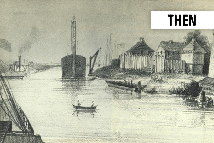 Chicago 1838. Ảnh: BrightSide Chicago 1838. Ảnh: BrightSide