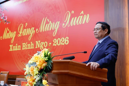 Thủ tướng Phạm Minh Chính nêu rõ khoa học không thể tách rời thị trường. Ảnh: VGP