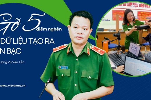 Thiếu tướng Vũ Văn Tấn: Gỡ 5 điểm nghẽn để dữ liệu tạo ra tiền bạc